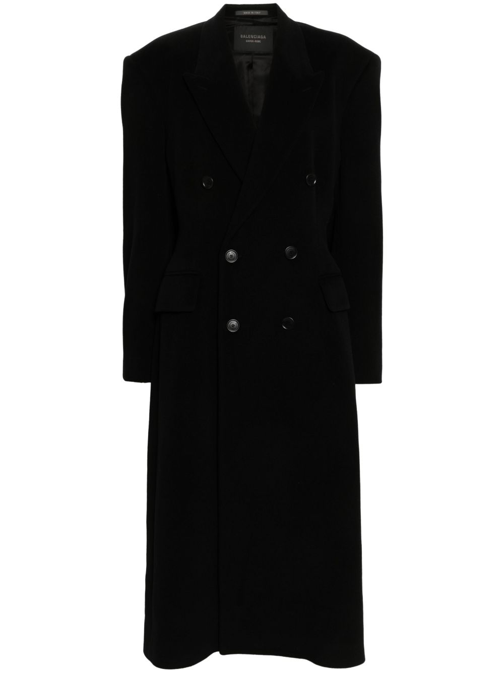 Balenciaga Cinched 外套 - 黑色