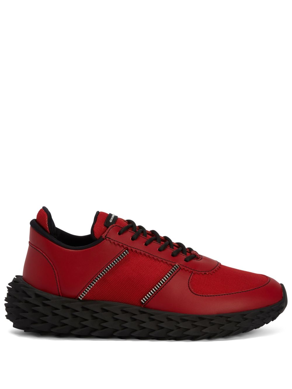 Giuseppe Zanotti Urchin 拼接运动鞋 - 红色