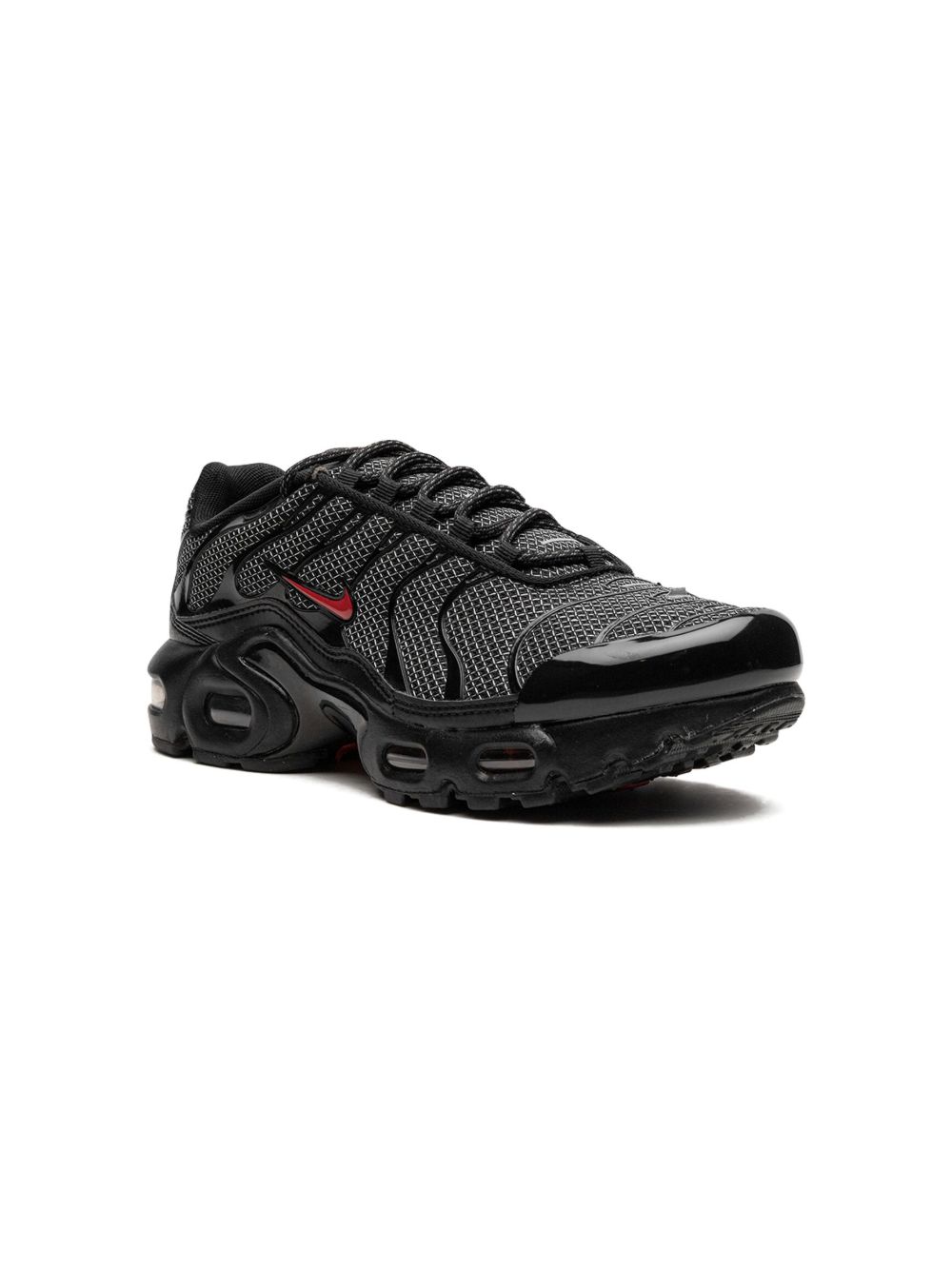 Nike Kids Air Max Plus 低帮运动鞋 - 黑色