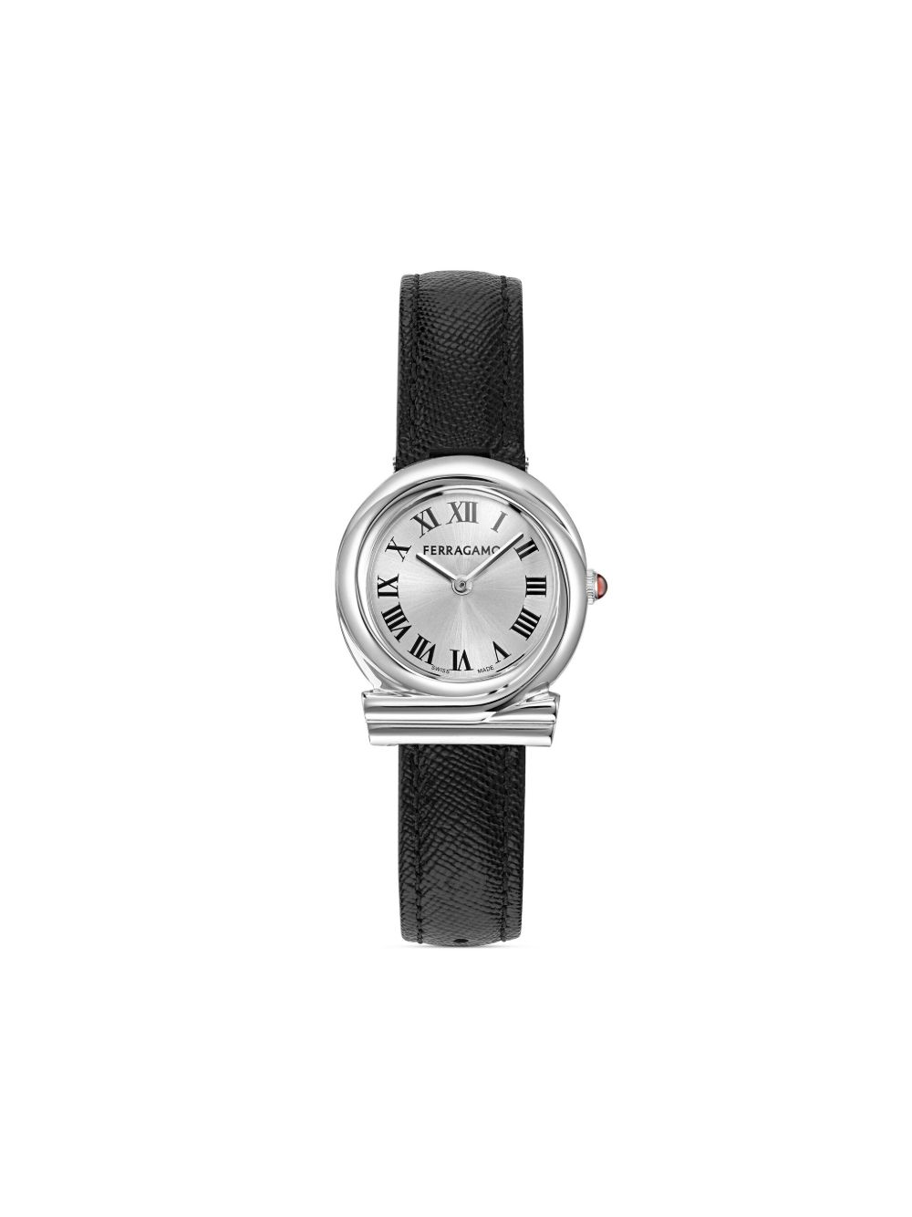 Ferragamo Gancini Twisted 28毫米腕表 - 银色
