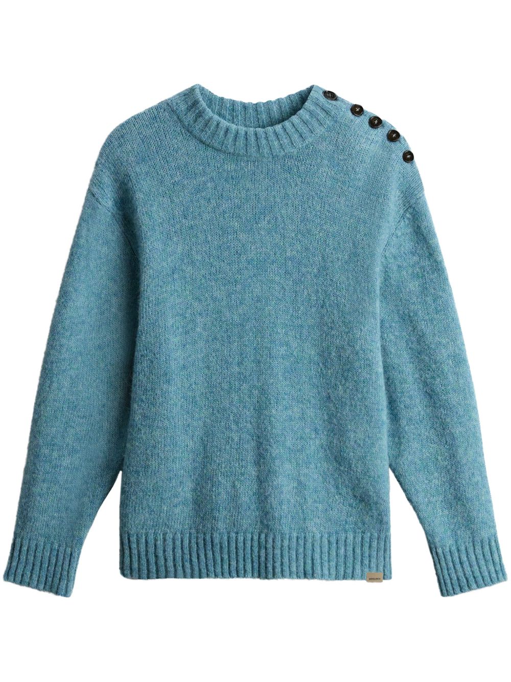 Woolrich 圆领毛衣 - 蓝色