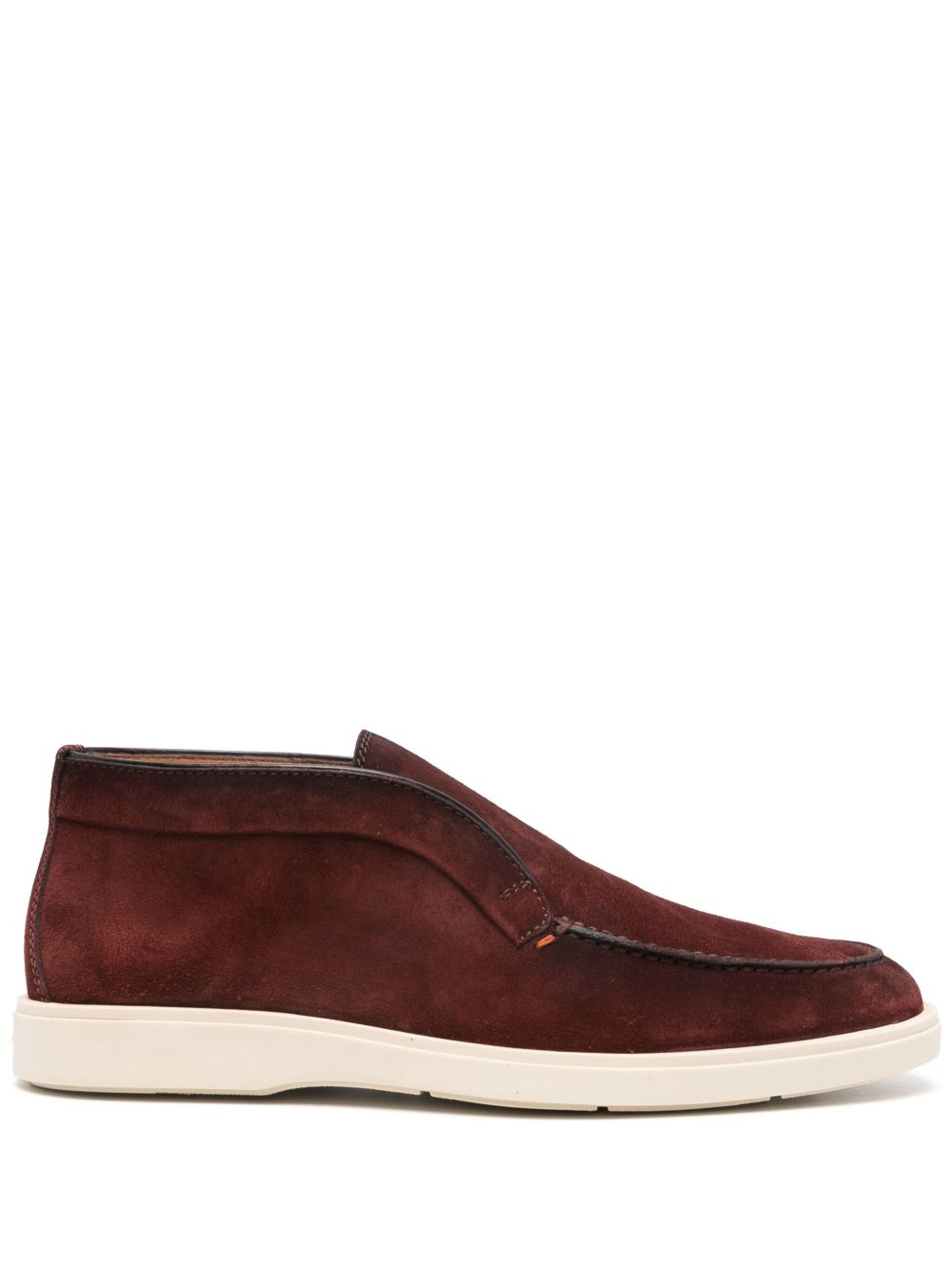 Santoni Desert 乐福鞋 - 褐色