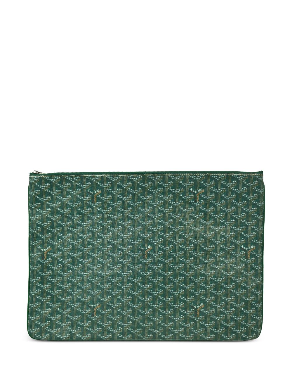 Goyard Pre-Owned Senat GM 手拿包（2017年典藏款） - 绿色