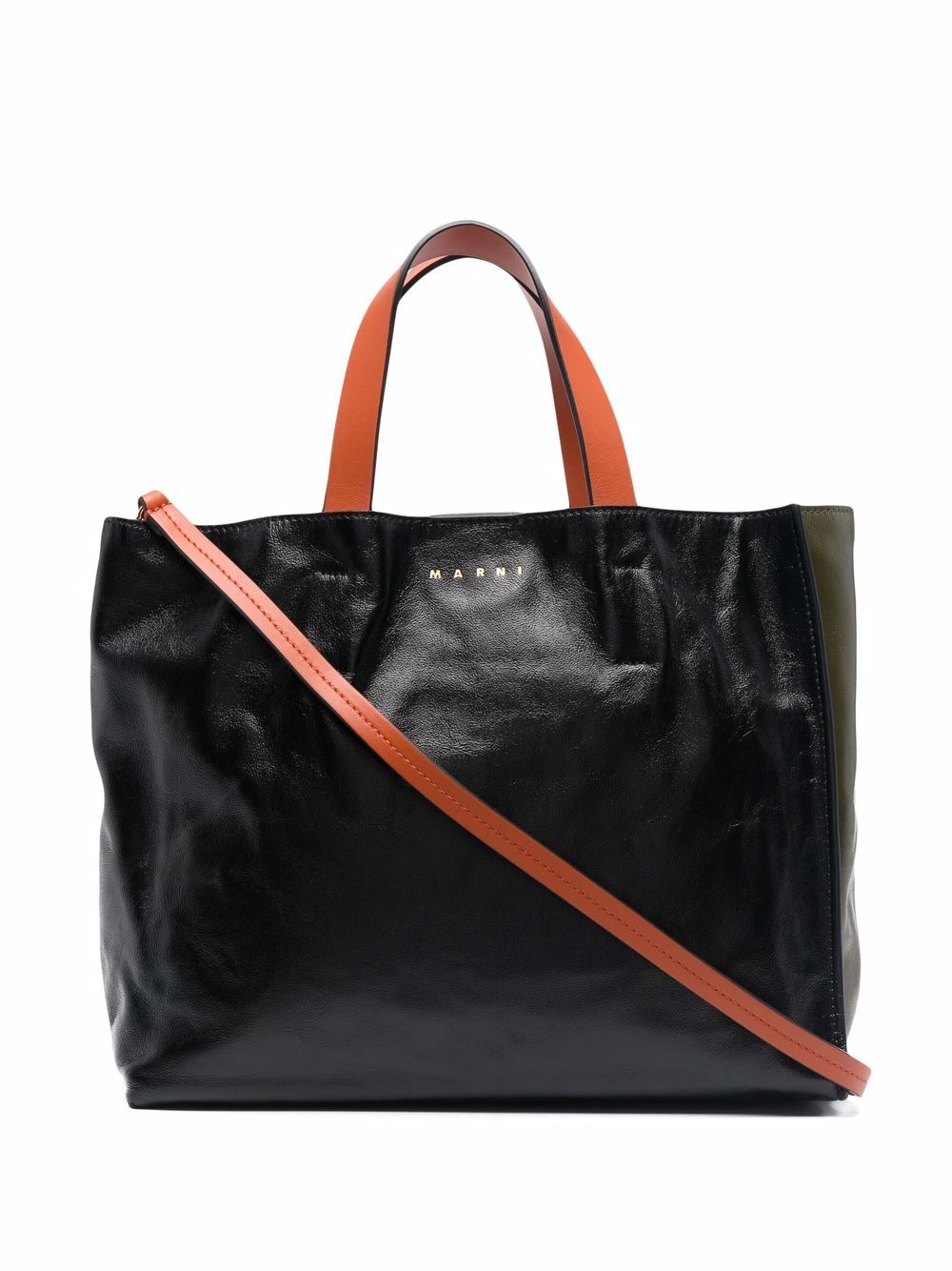 Marni Museo Soft 小号托特包 - 黑色