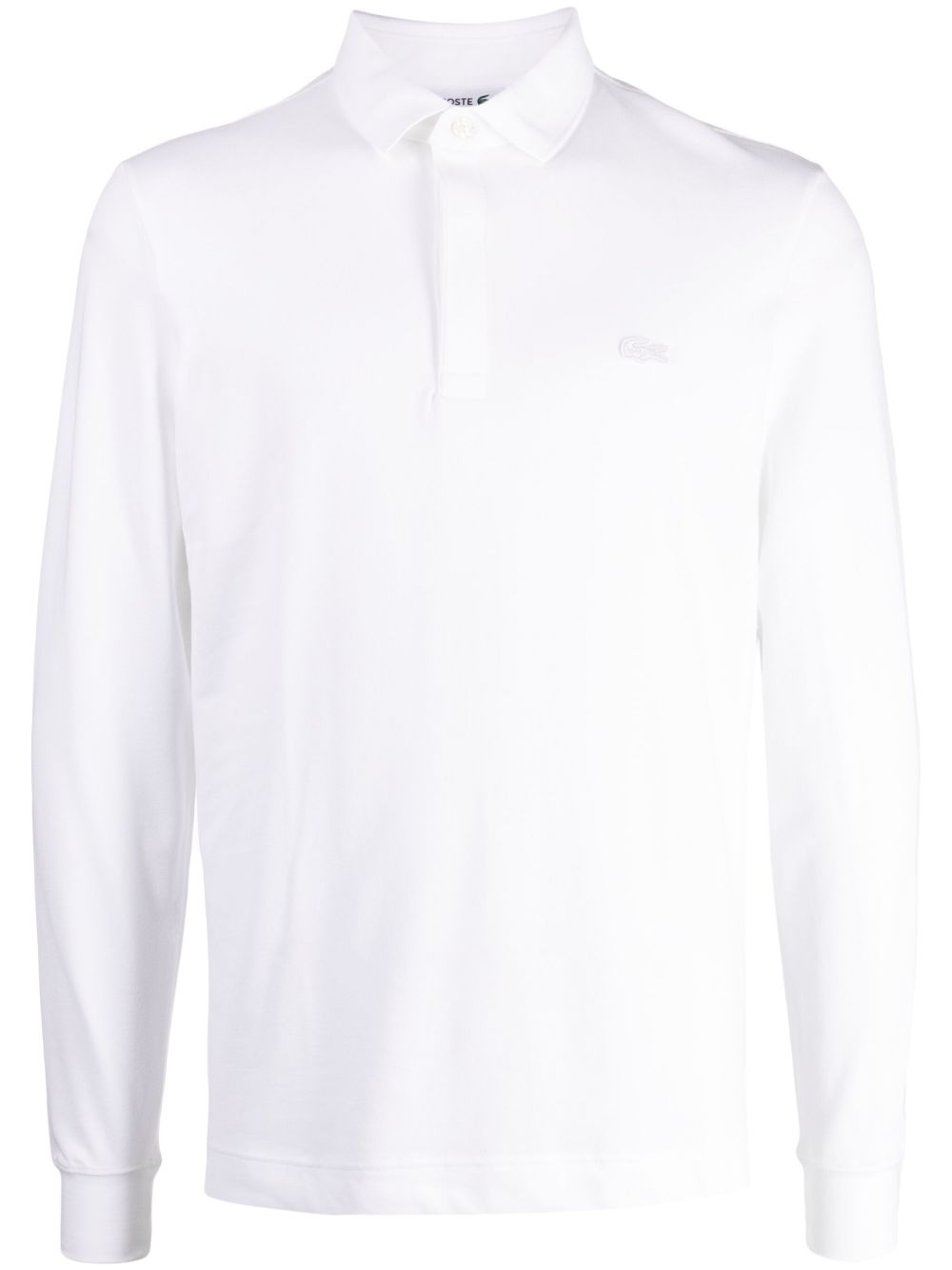 Lacoste Smart Paris 标贴polo衫 - 白色