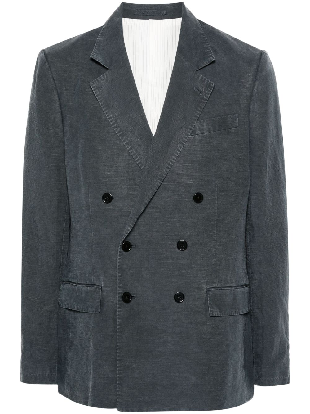 AllSaints Tansey 双排扣西装夹克 - 灰色