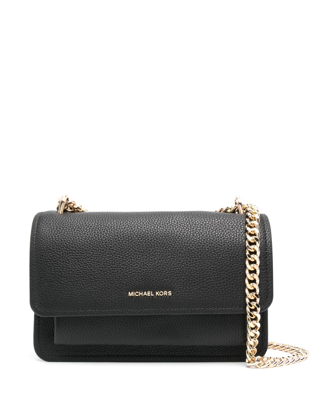 Michael Kors Claire 大号单肩包 - 黑色
