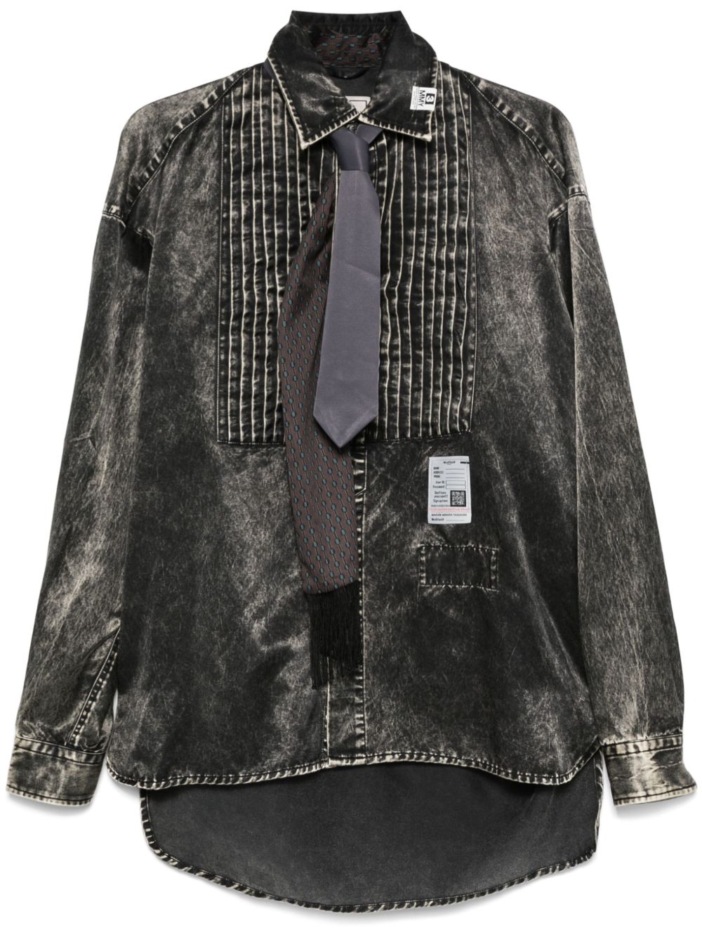 Maison MIHARA YASUHIRO Accessories Combined 衬衫 - 黑色