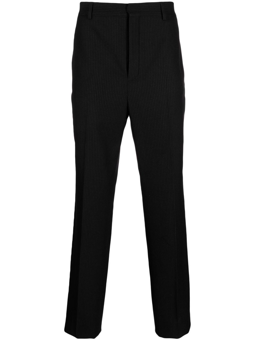Saint Laurent 细条纹西裤 - 黑色