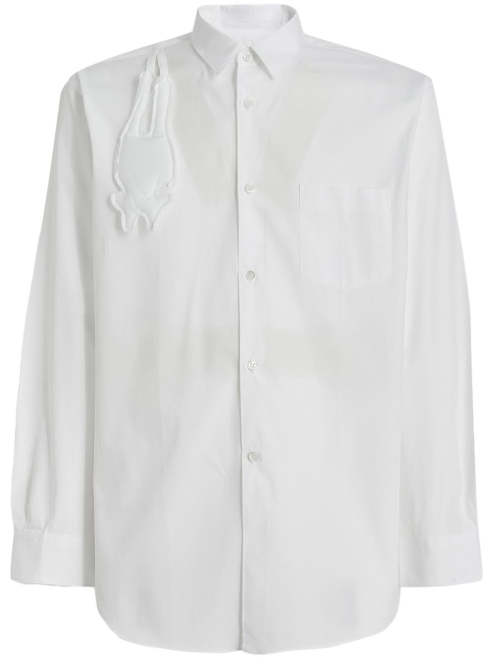 Comme Des Garçons Shirt 经典棉衬衫 - 白色