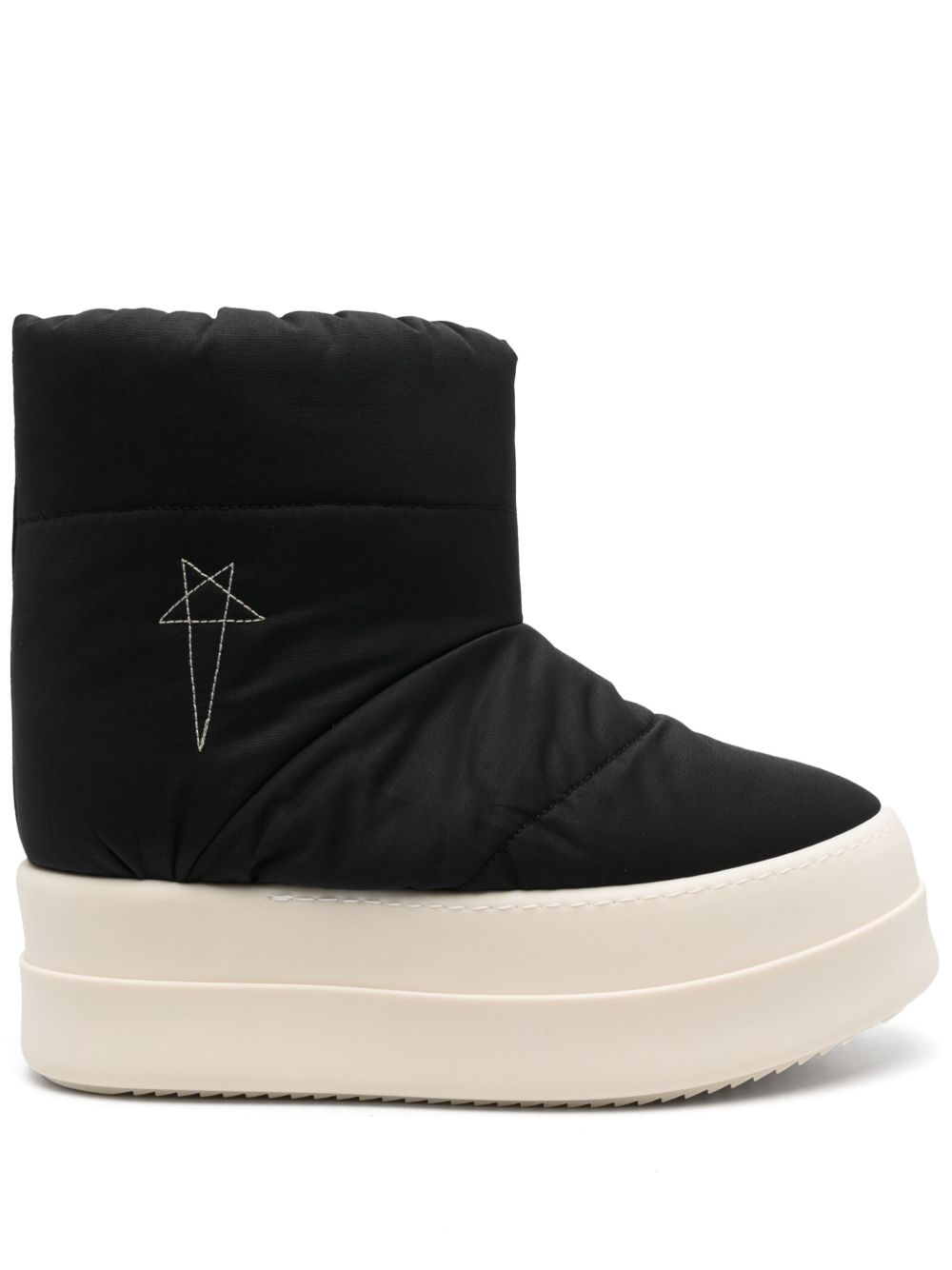 Rick Owens DRKSHDW Mega Bumper Low Lunar 靴子 - 黑色