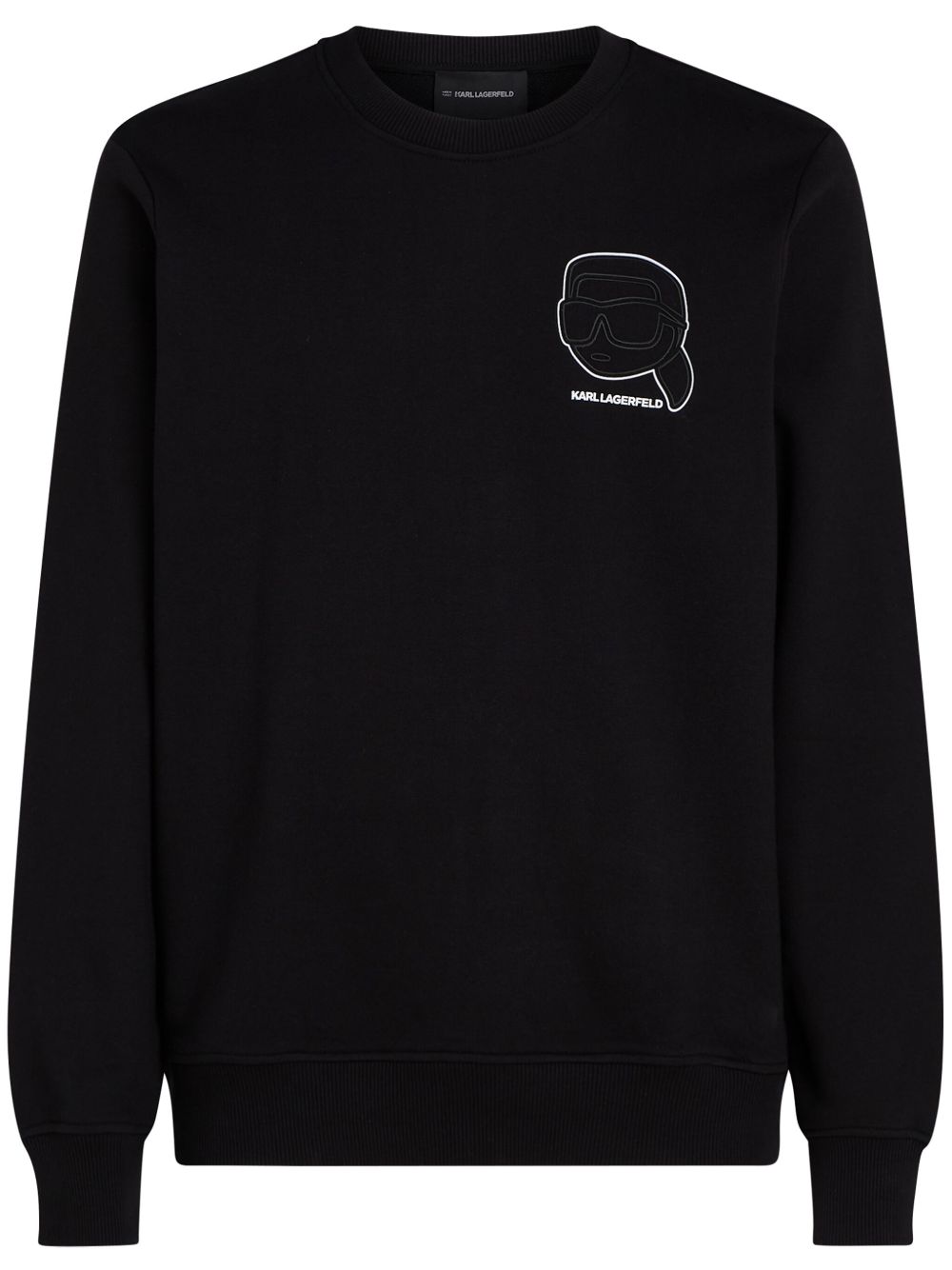 Karl Lagerfeld Ikon 棉卫衣 - 黑色
