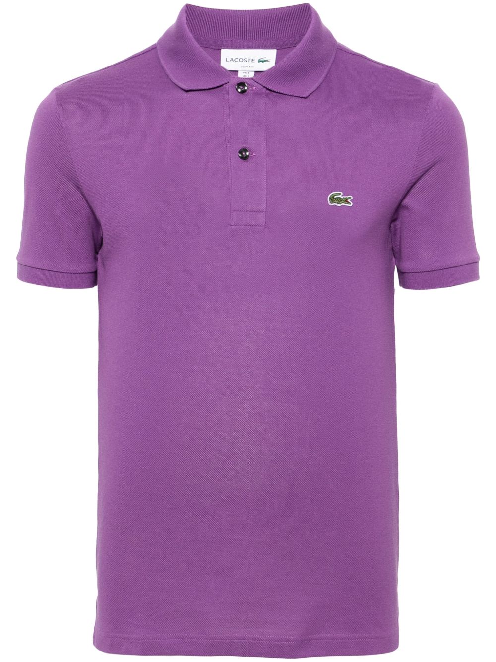 Lacoste 标贴棉polo衫 - 紫色