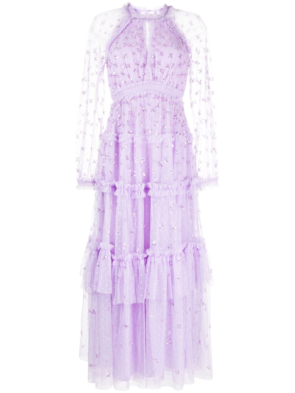 Needle & Thread Sequin Kisses 礼服 - 紫色