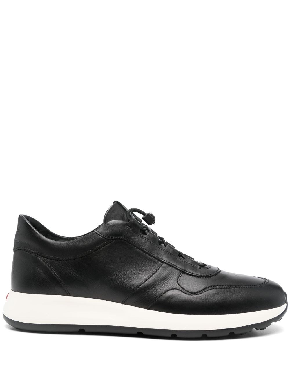 Tod's 皮质运动鞋 - 黑色