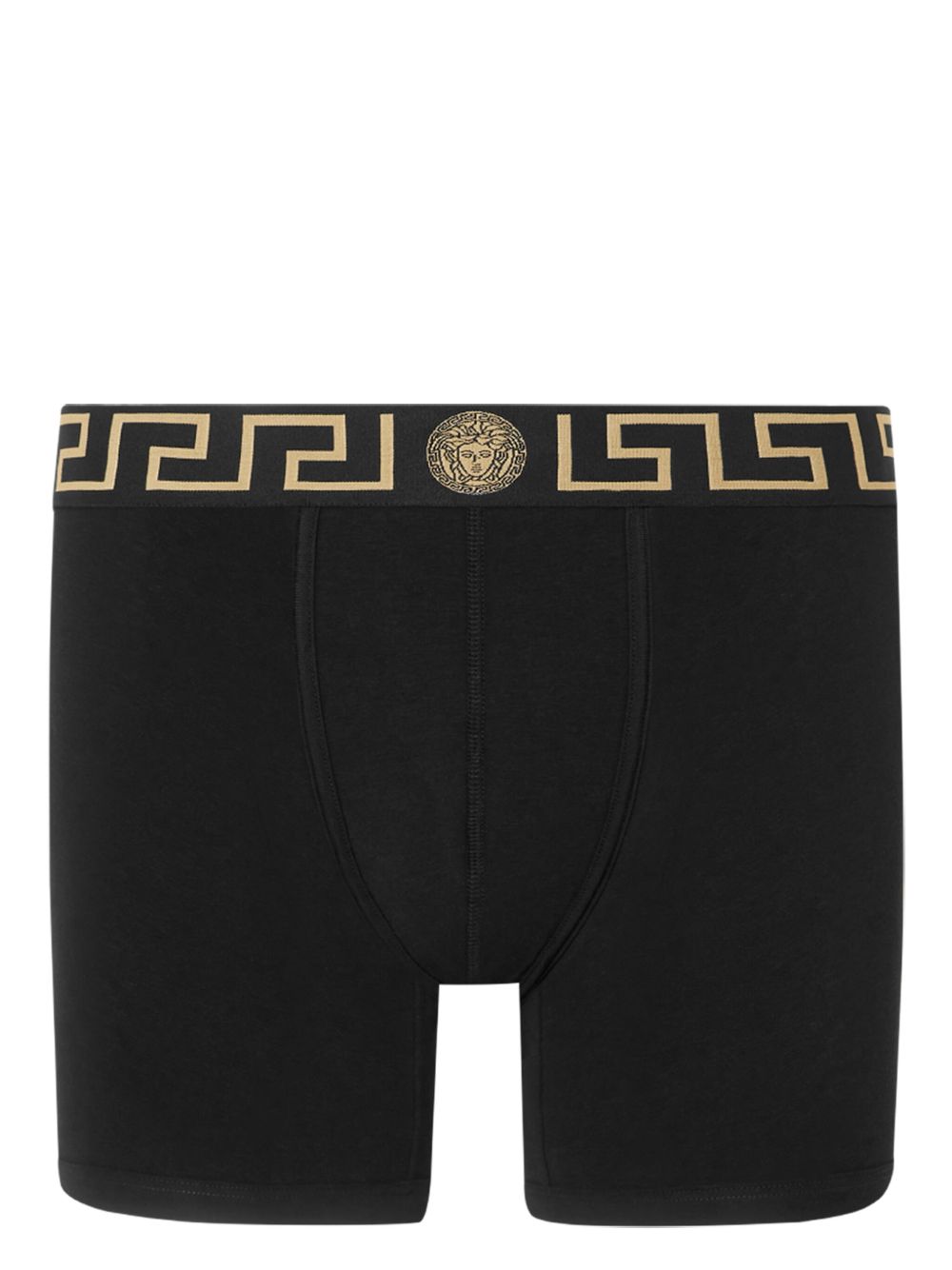 Versace Greca Border 长款四角裤 - 黑色
