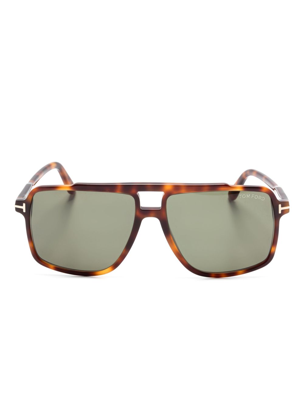 TOM FORD Eyewear Kemp 太阳眼镜 - 褐色