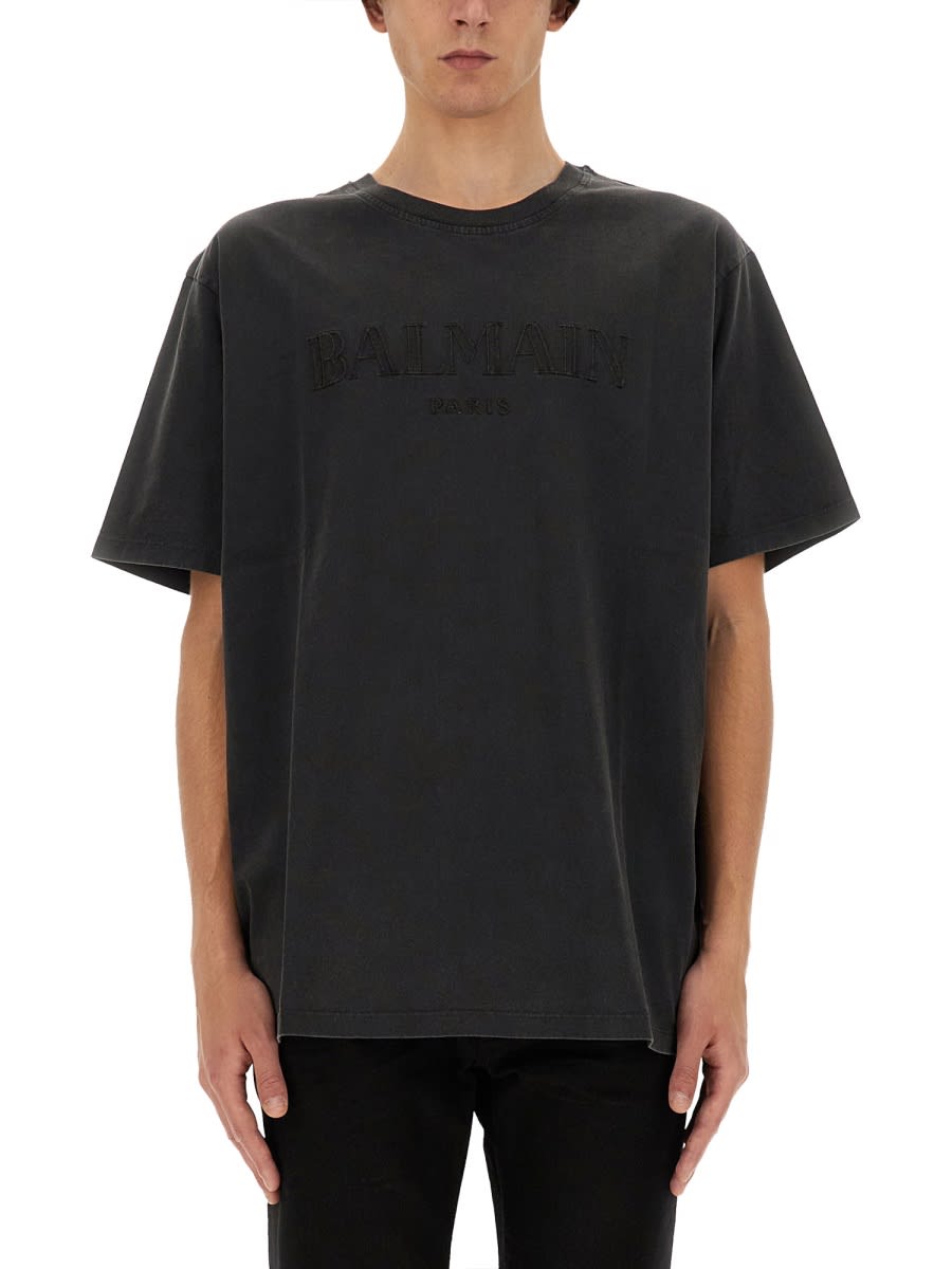 Balmain T-shirt With Logo