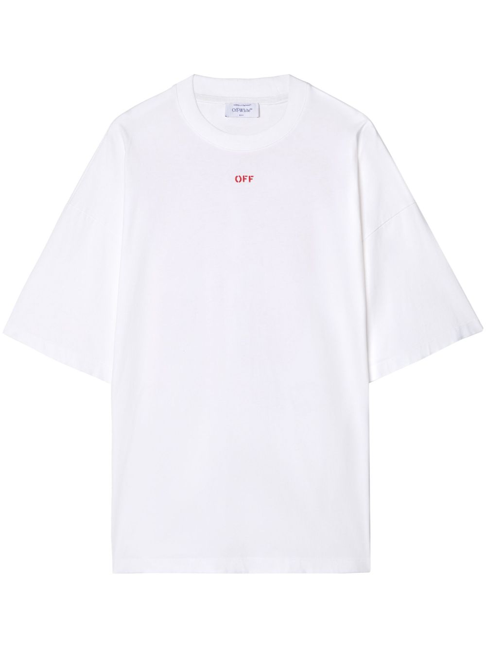 Off-White Smile Arrow T恤 - 白色