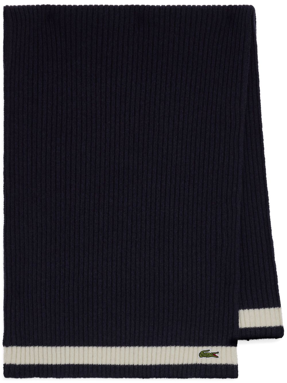 Lacoste 羊毛围巾 - 蓝色
