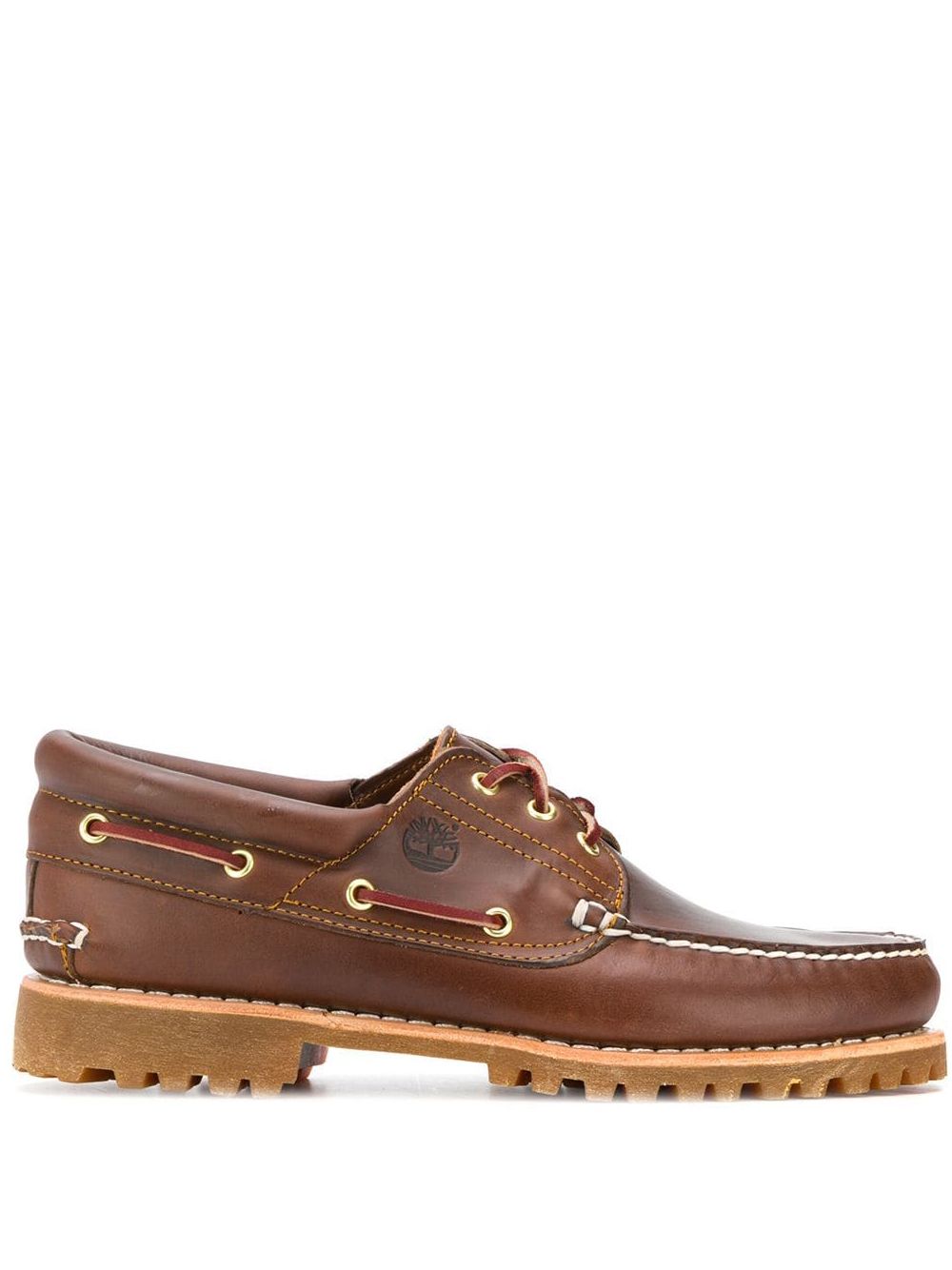 Timberland 厚底帆布鞋 - 褐色