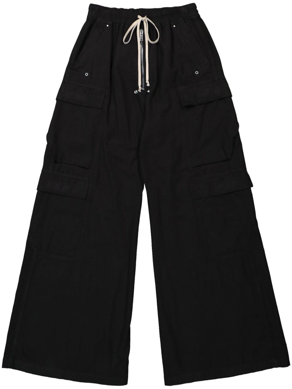 Rick Owens DRKSHDW 抽绳阔腿裤 - 黑色