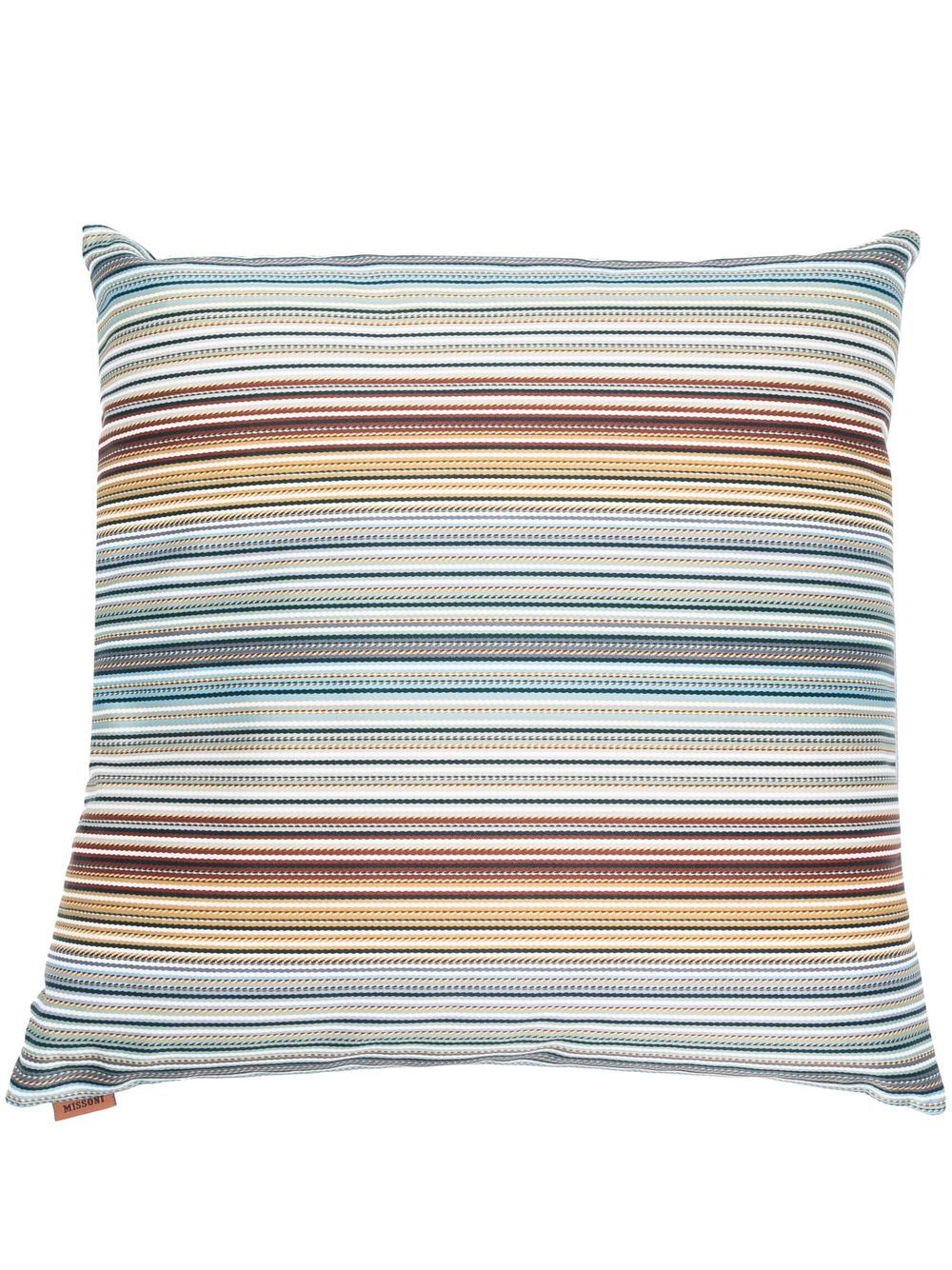Missoni Home 条纹方形抱枕 - 蓝色