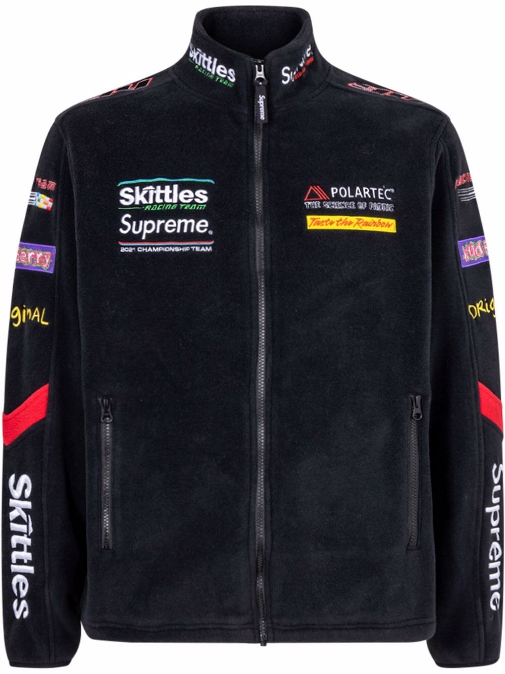 Supreme x Skittles x Polartec 夹克 - 黑色
