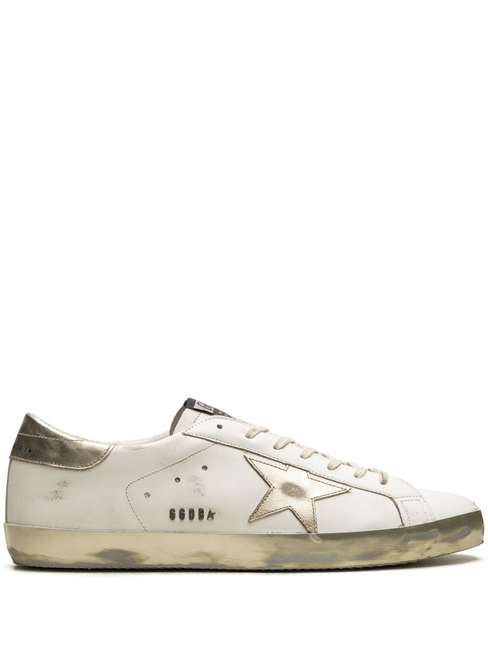 Golden Goose Super-Star Classic White/Gold 运动鞋 - 白色