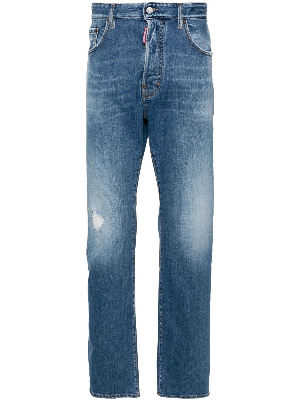 DSQUARED2 642 修身牛仔裤 - 蓝色