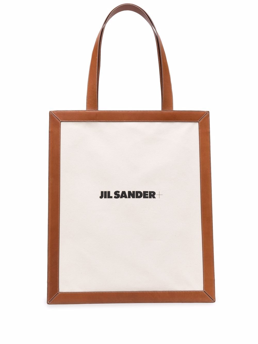 Jil Sander logo印花托特包 - 中性色