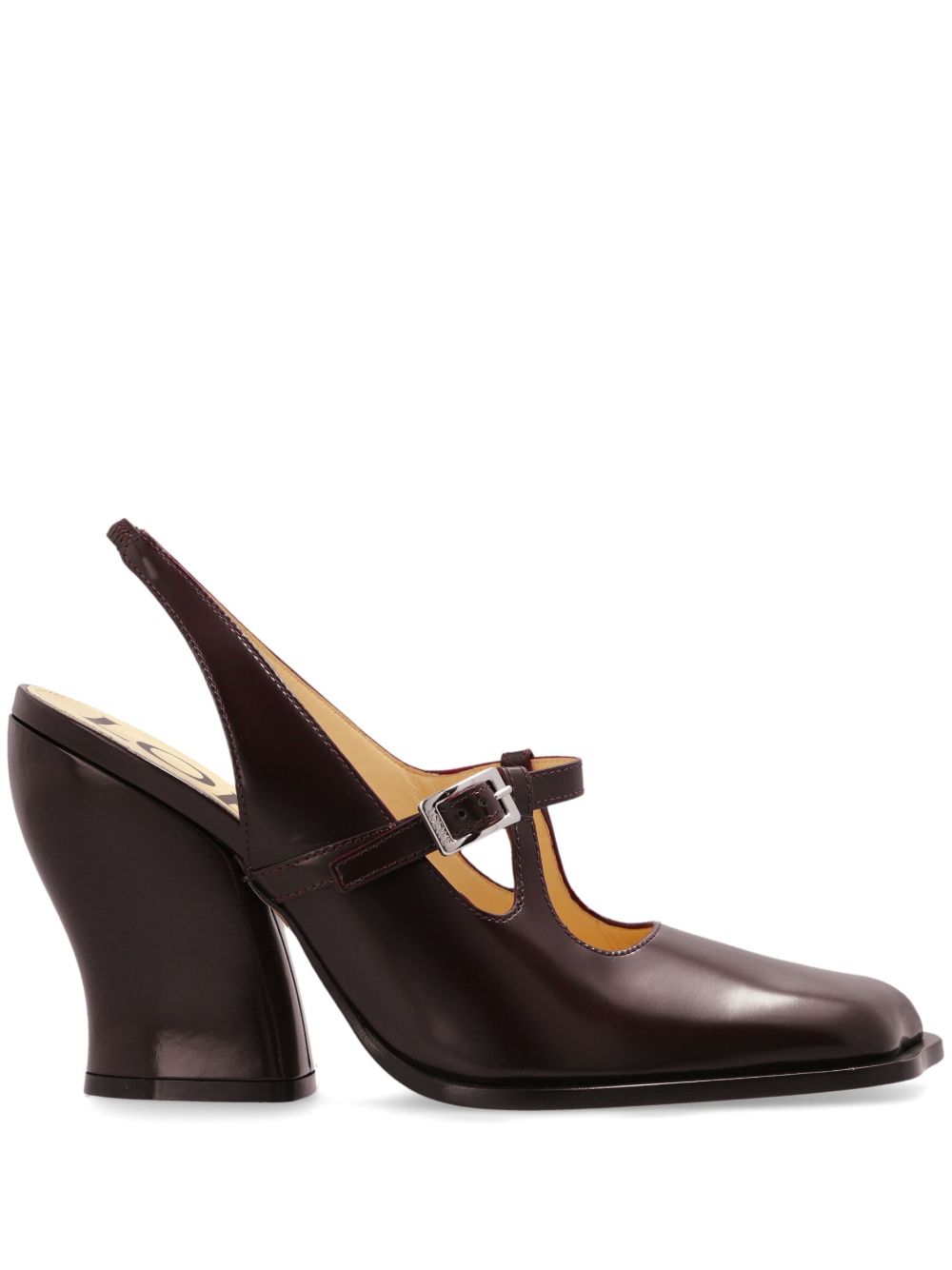 LOEWE Onda 高跟鞋（9厘米） - 红色