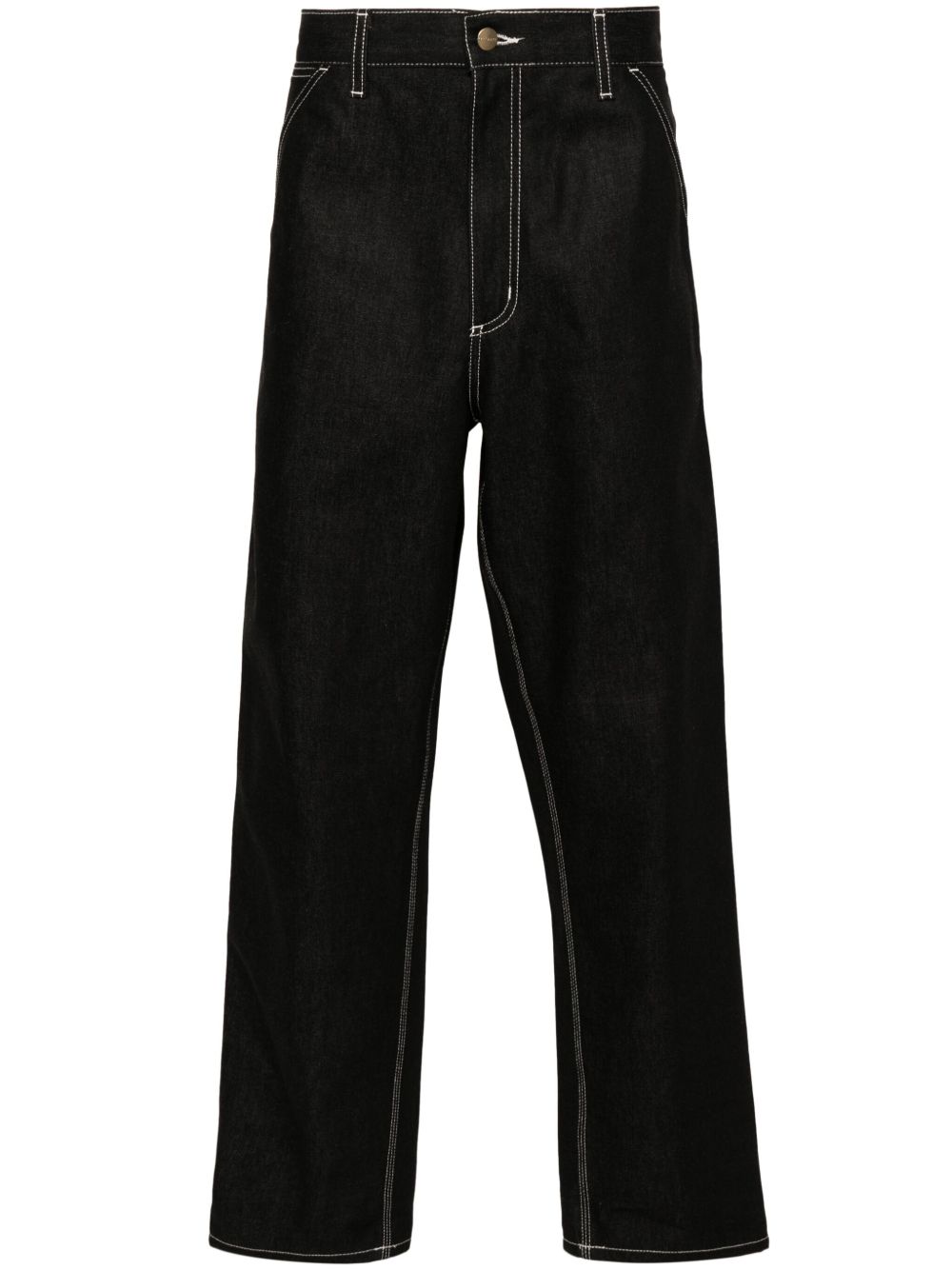 Carhartt WIP Simple 直筒牛仔裤 - 黑色