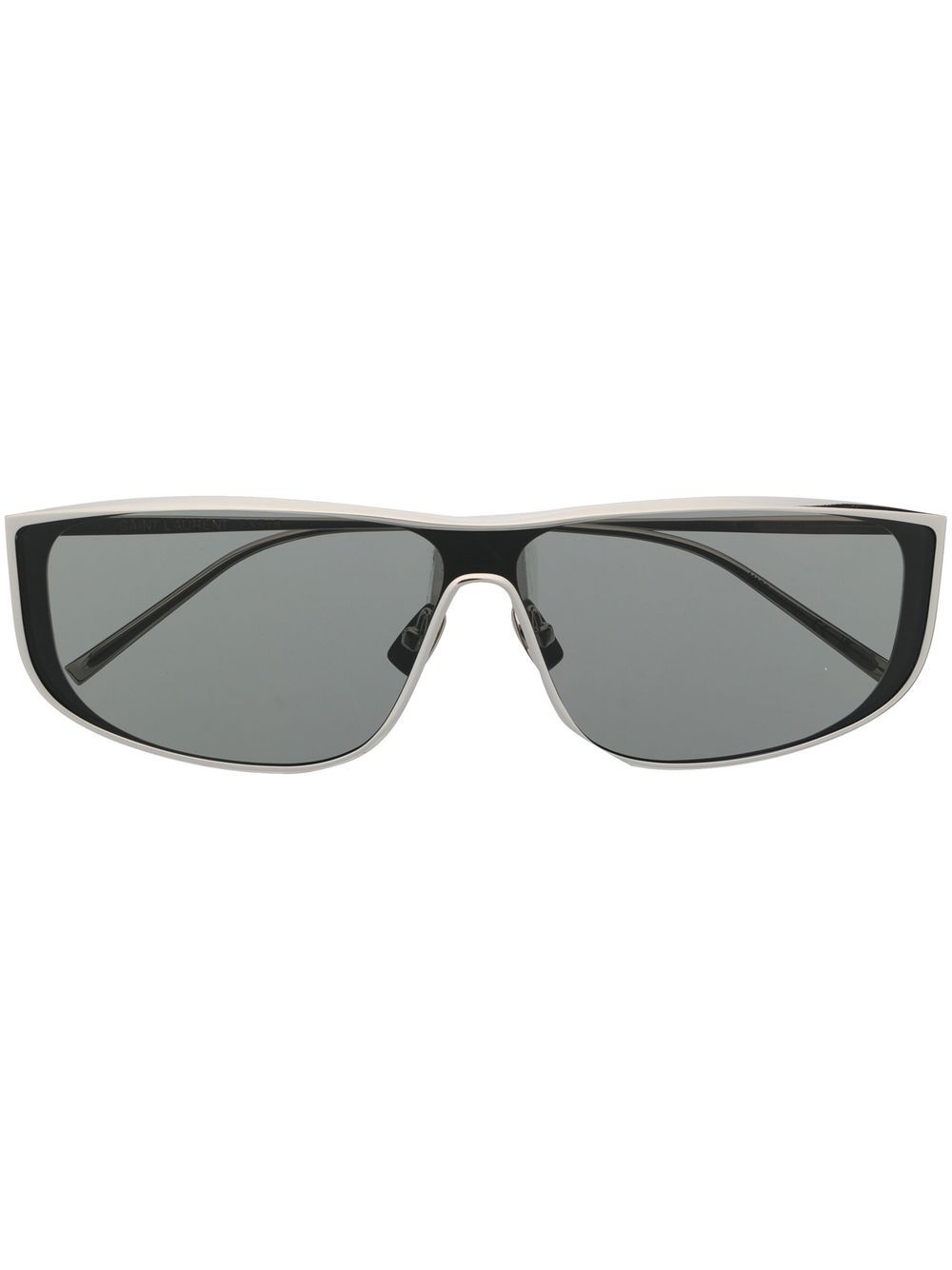 Saint Laurent Eyewear 圣罗兰眼镜系列 有色镜片方框太阳眼镜 - 银色