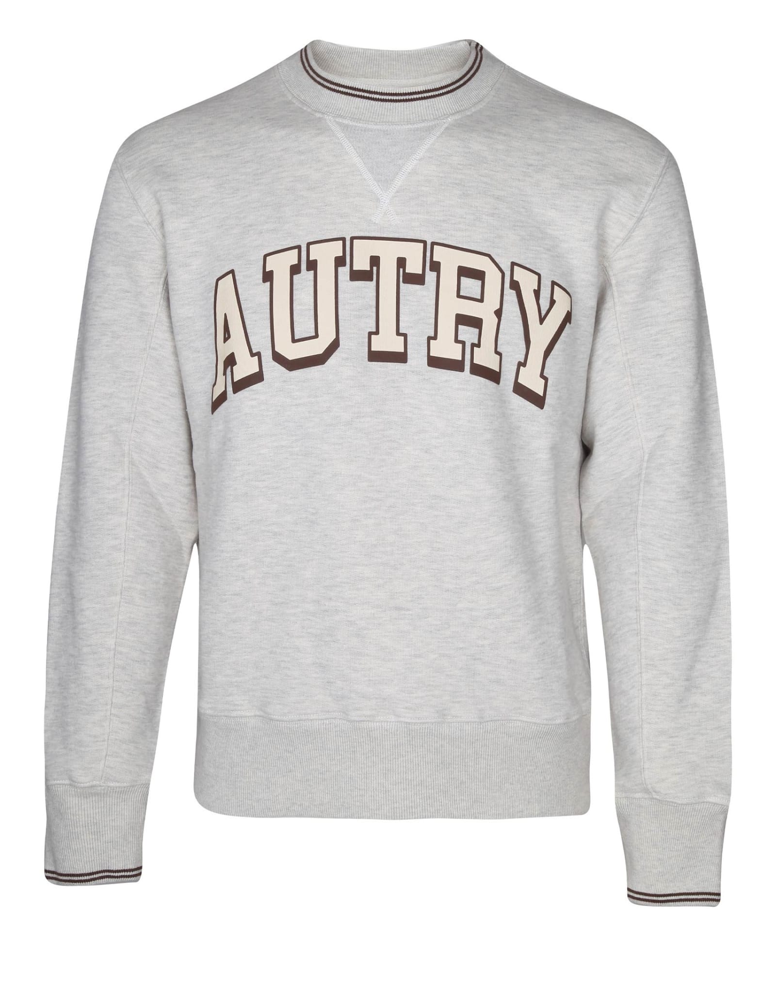 Autry Sweatshirt In Fleece Cotton With Logo