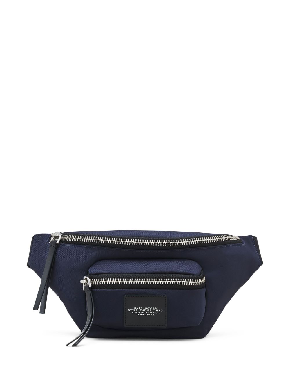 Marc Jacobs logo 贴花腰包 - 蓝色