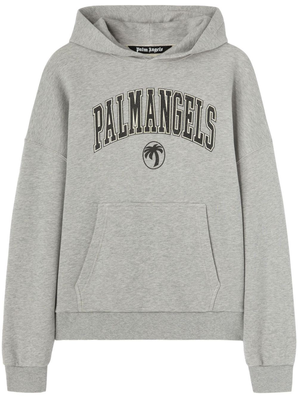 Palm Angels College Palm 连帽衫 - 灰色