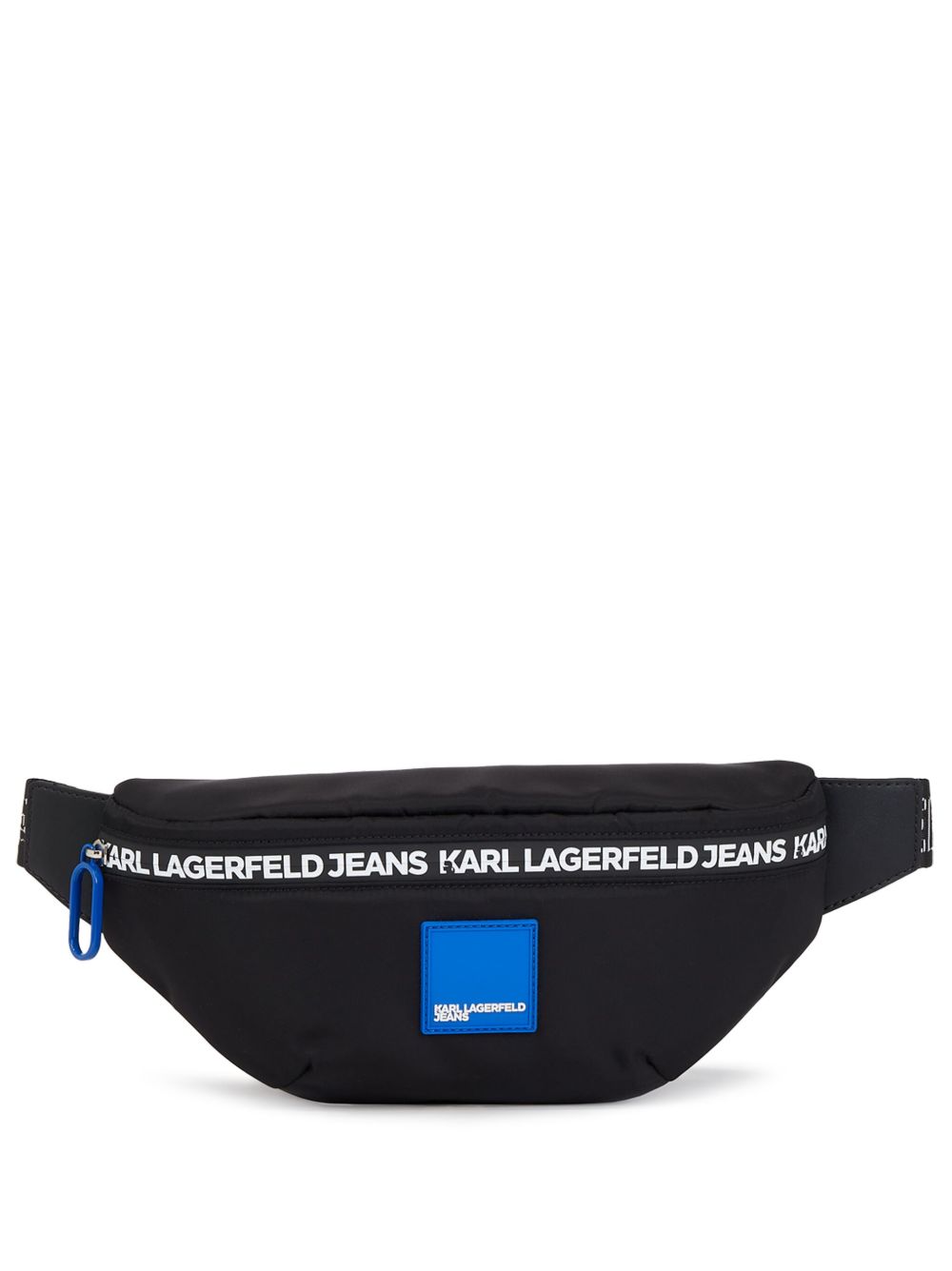 Karl Lagerfeld Jeans Urban 标贴腰包 - 黑色