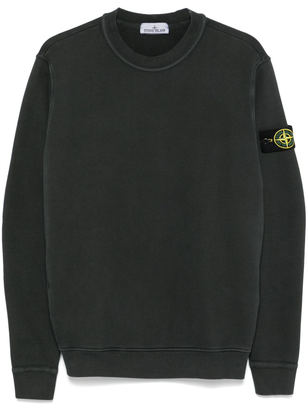 Stone Island 罗盘徽章卫衣 - 黑色