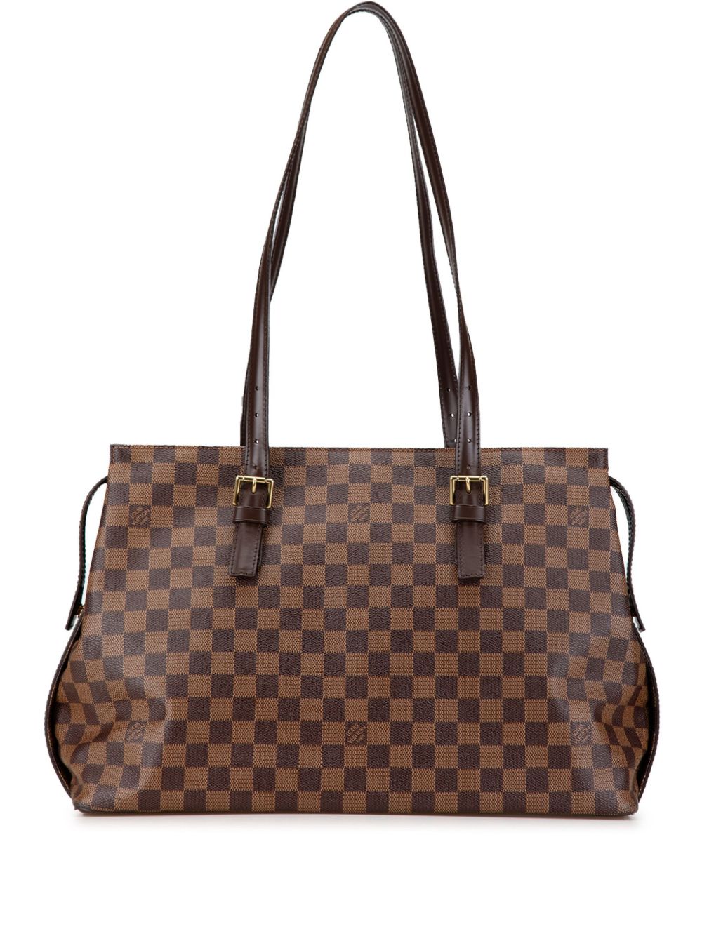 Louis Vuitton Pre-Owned Damier Ebene Chelsea 单肩包（2006年典藏款） - 褐色