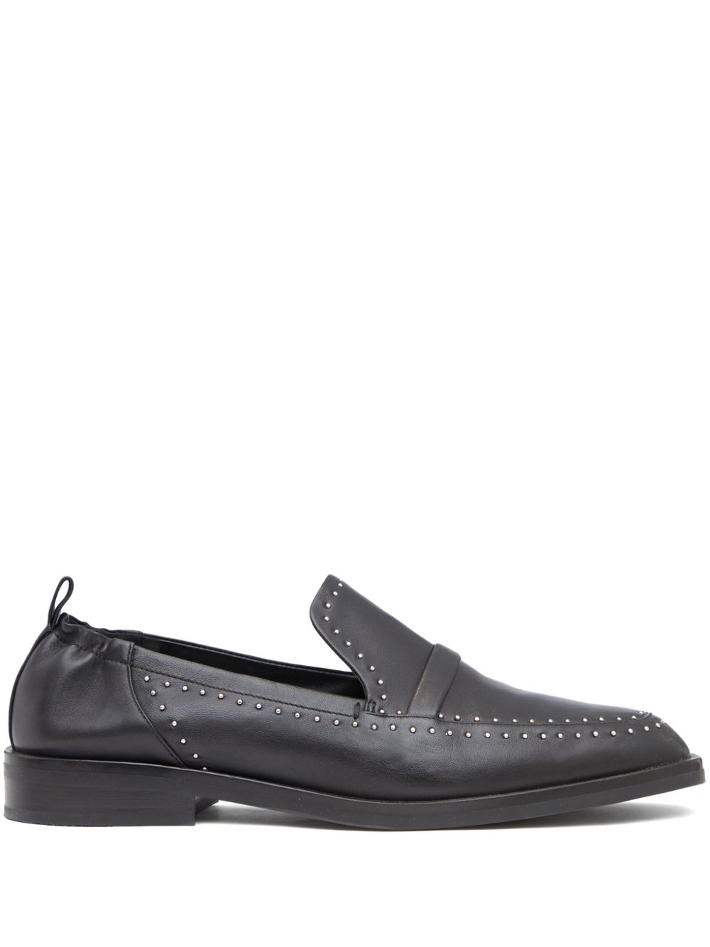 3.1 Phillip Lim Alexa 皮质乐福鞋 - 黑色