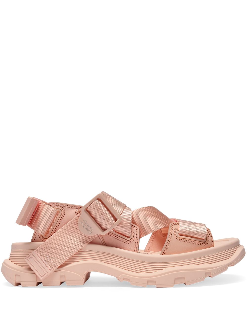Alexander McQueen 亚历山大·麦昆 厚底户外凉鞋 - 粉色