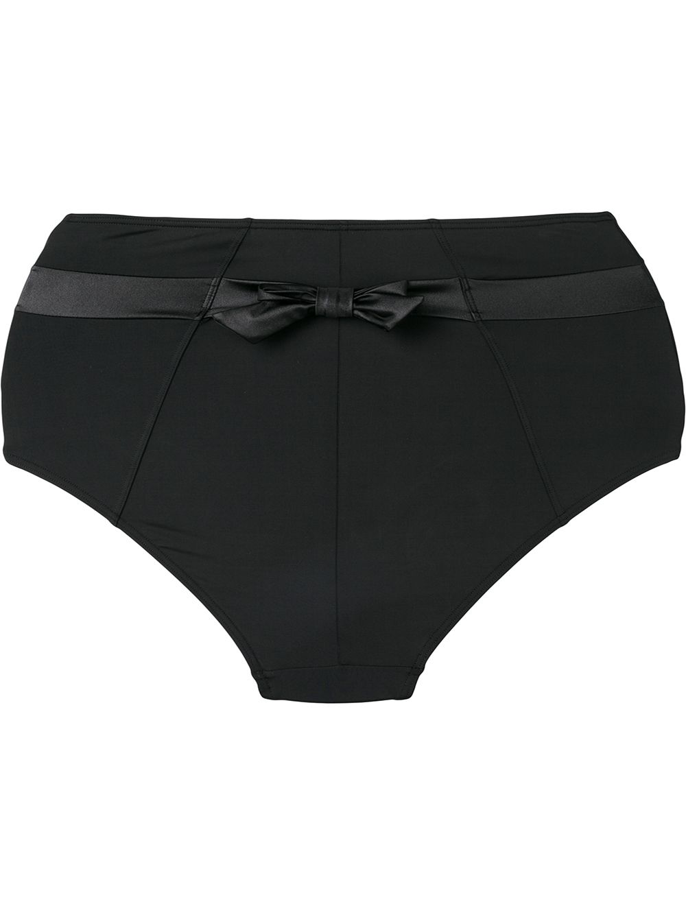 Marlies Dekkers Cache Coeur高腰比基尼三角裤 - 黑色