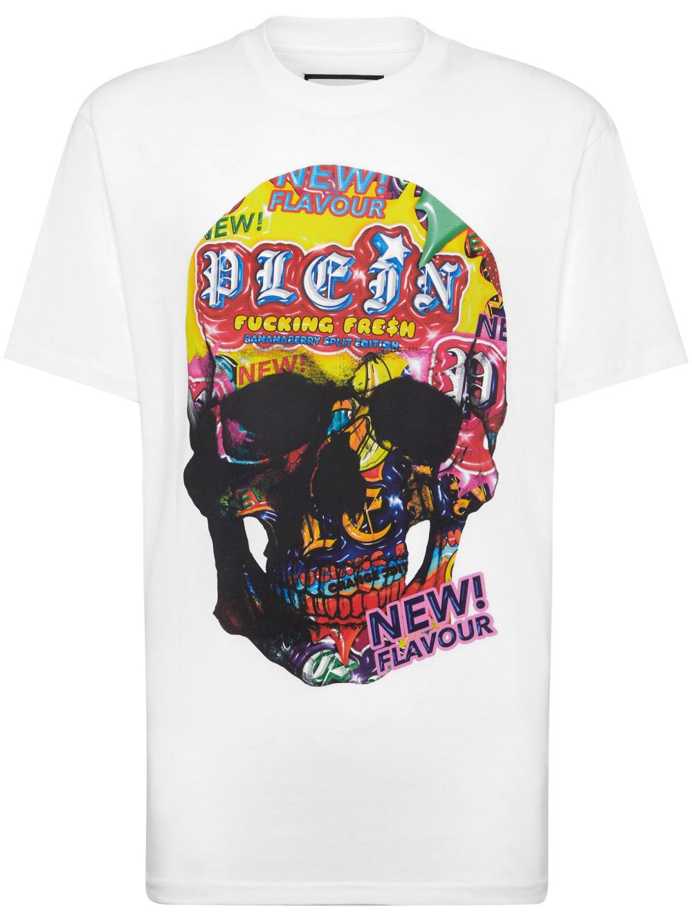 Philipp Plein Tutti Frutti 棉T恤 - 白色