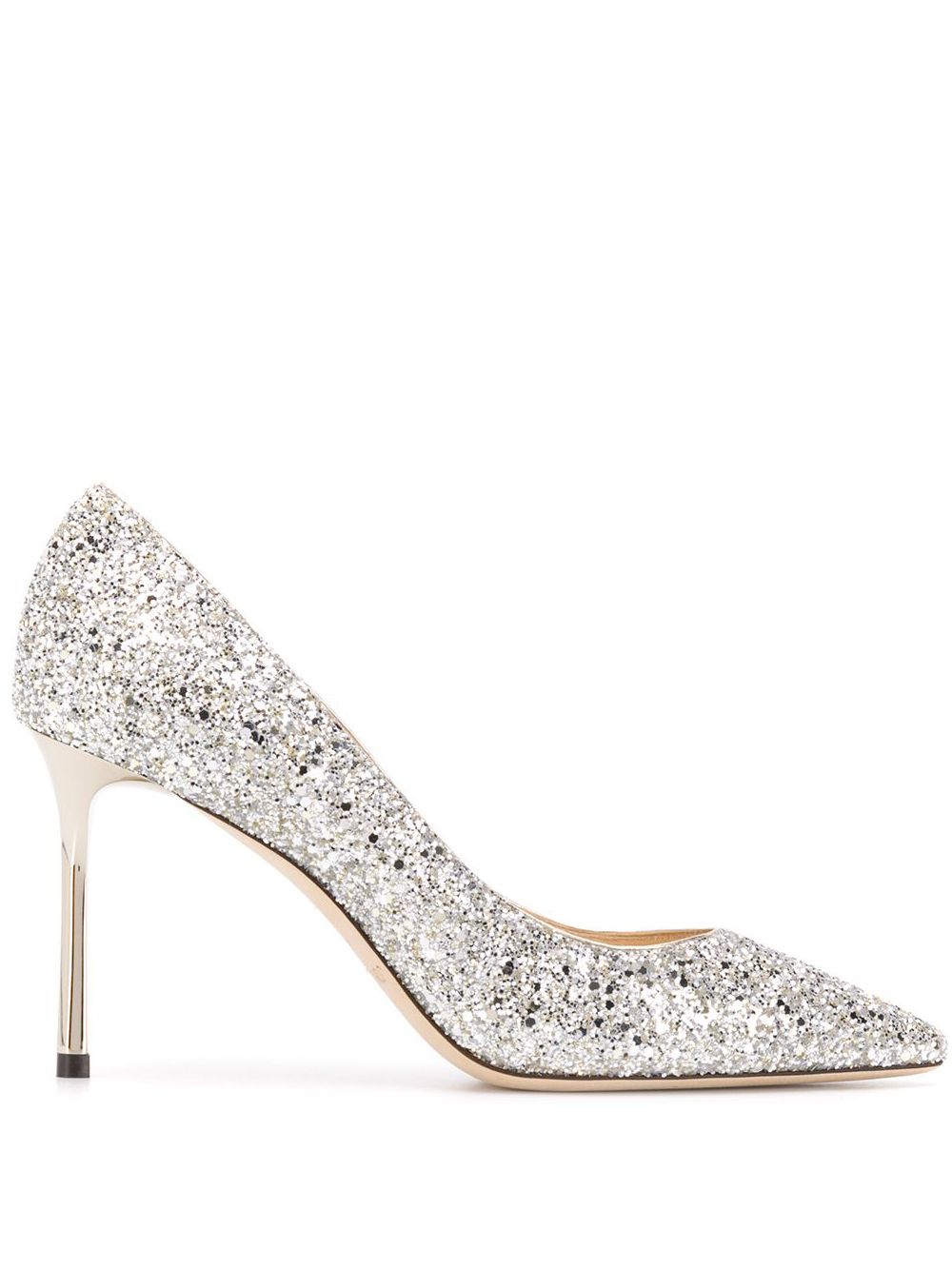 Jimmy Choo 周仰杰 Romy 85 高跟鞋 - 银色