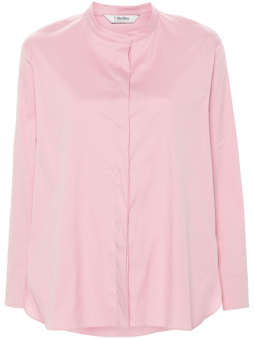 'S Max Mara Karina 府绸衬衫 - 粉色