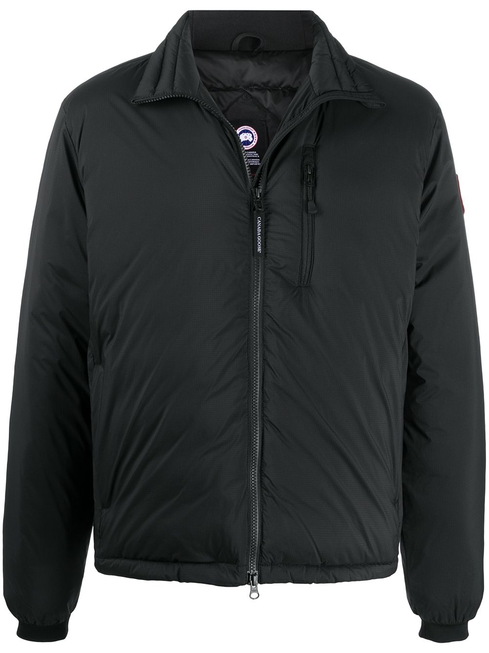 Canada Goose Lodge 羽绒夹克 - 黑色