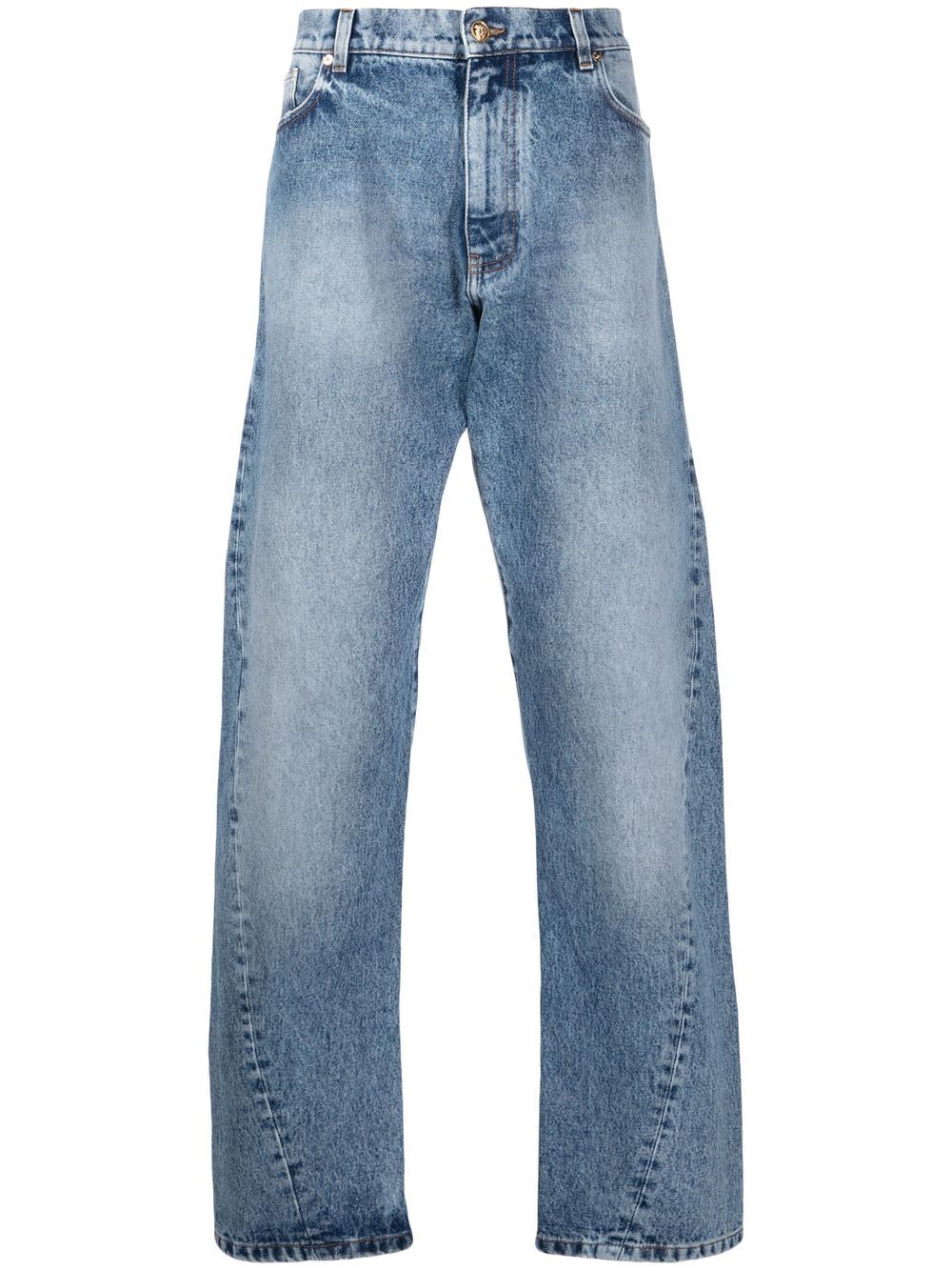 Versace 范思哲 Twisted Seam 牛仔裤 - 蓝色