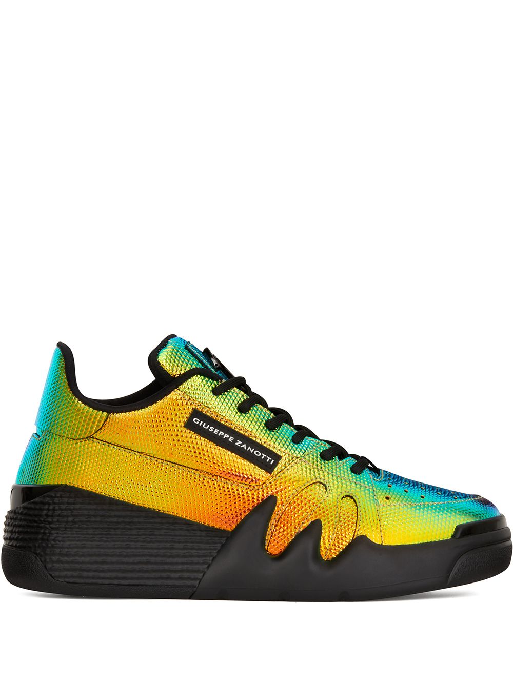 Giuseppe Zanotti Talon 低帮运动鞋 - 金色