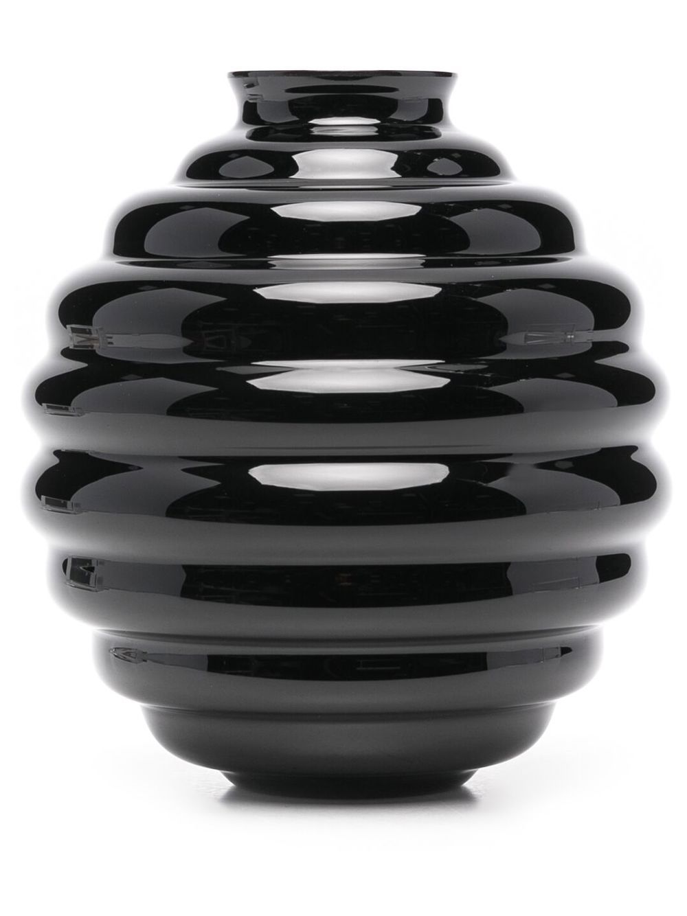 Venini vase-deco 陶瓷花瓶 - 黑色